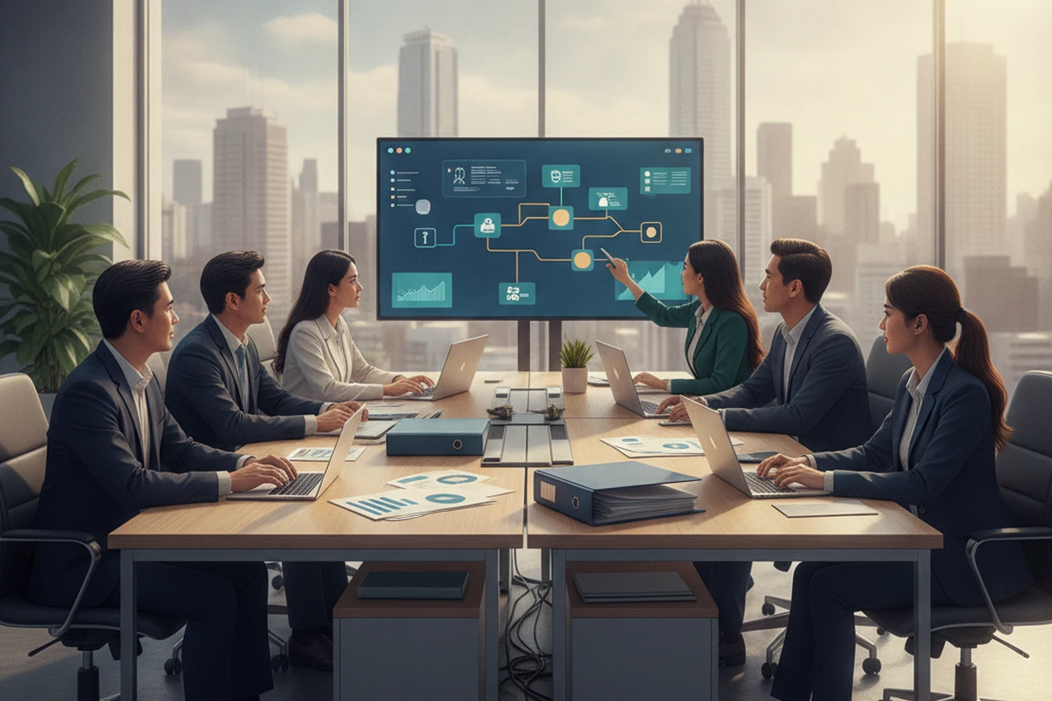 Rental Portfolio Operations: Escalation Path Design editorial illustration