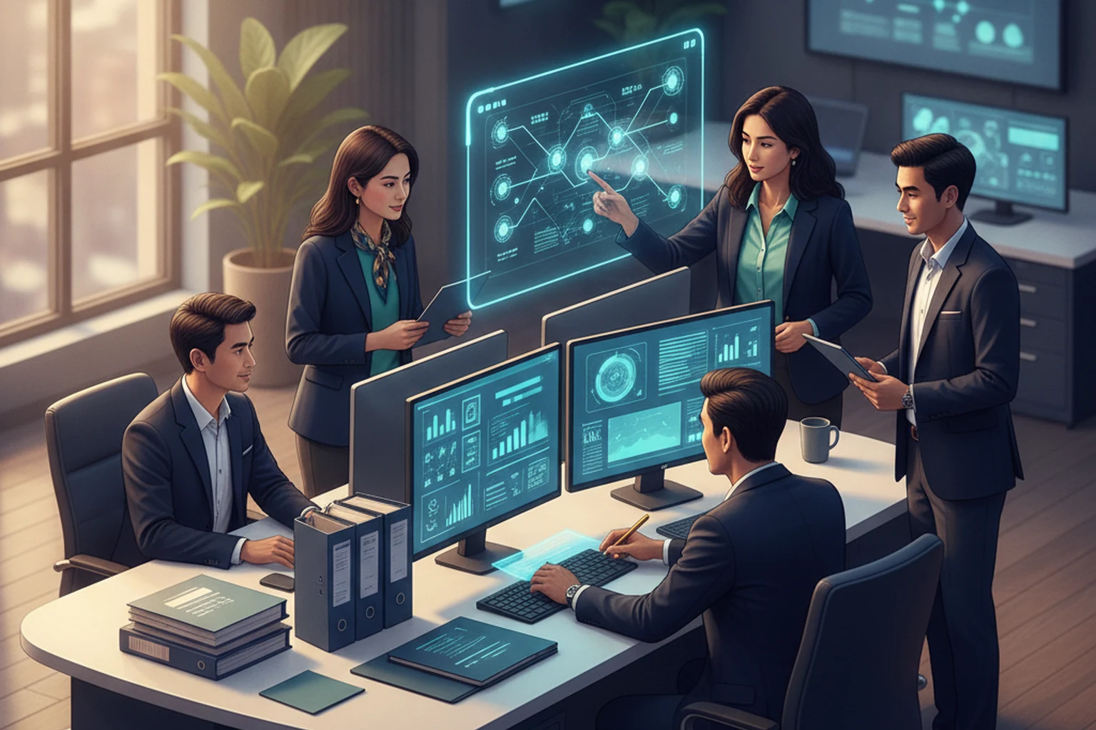 Rental Portfolio Operations: Intake Source Register editorial illustration