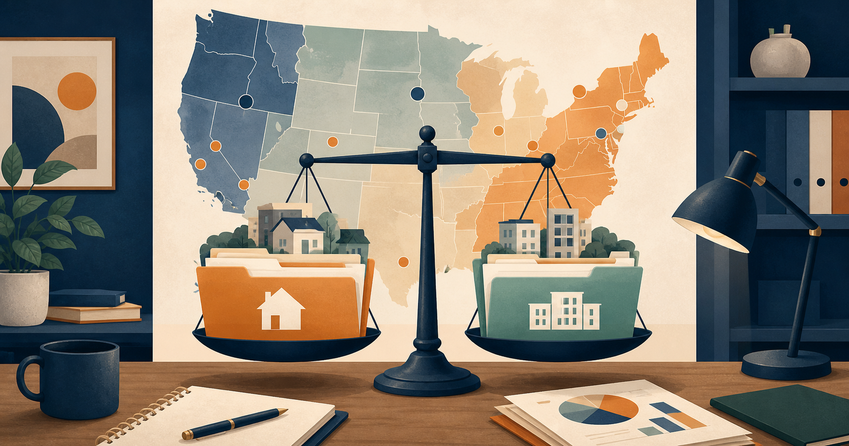 Regional price parity research for rental portfolios