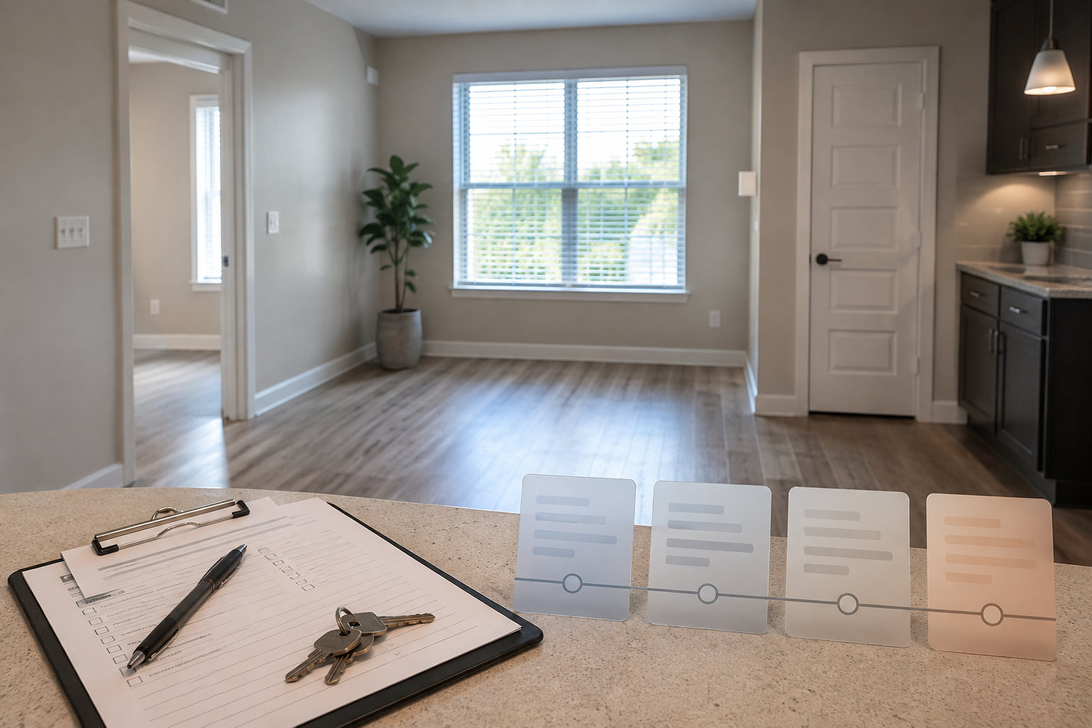 Rental portfolio flood risk property screening research