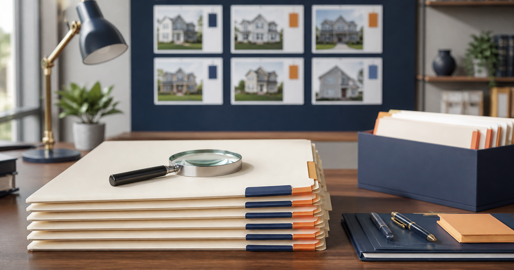 An organized rental portfolio lease abstract review workspace
