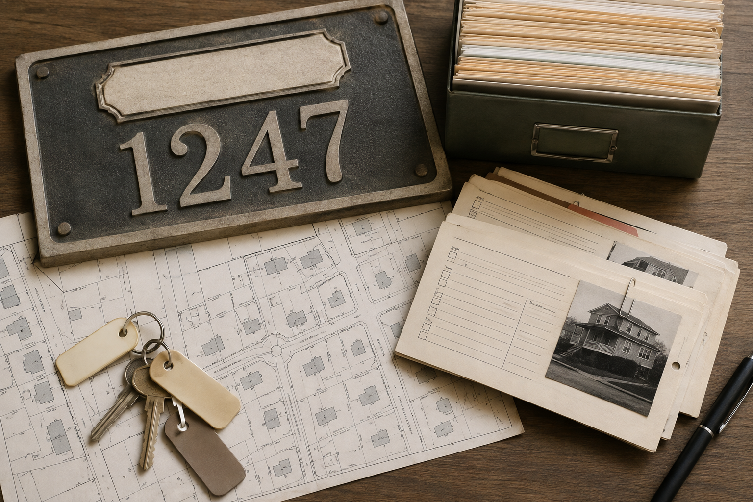 Rental portfolio property identity resolution research